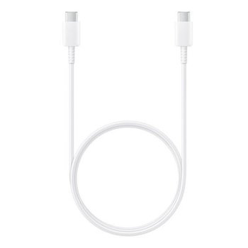 CABLE SAMSUNG USB TYP-C TO USB-C EP-DA705BWE 1M baltas BULK