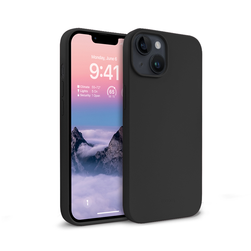 Crong Color Cover - iPhone 14 Plus dėklas (juodas)