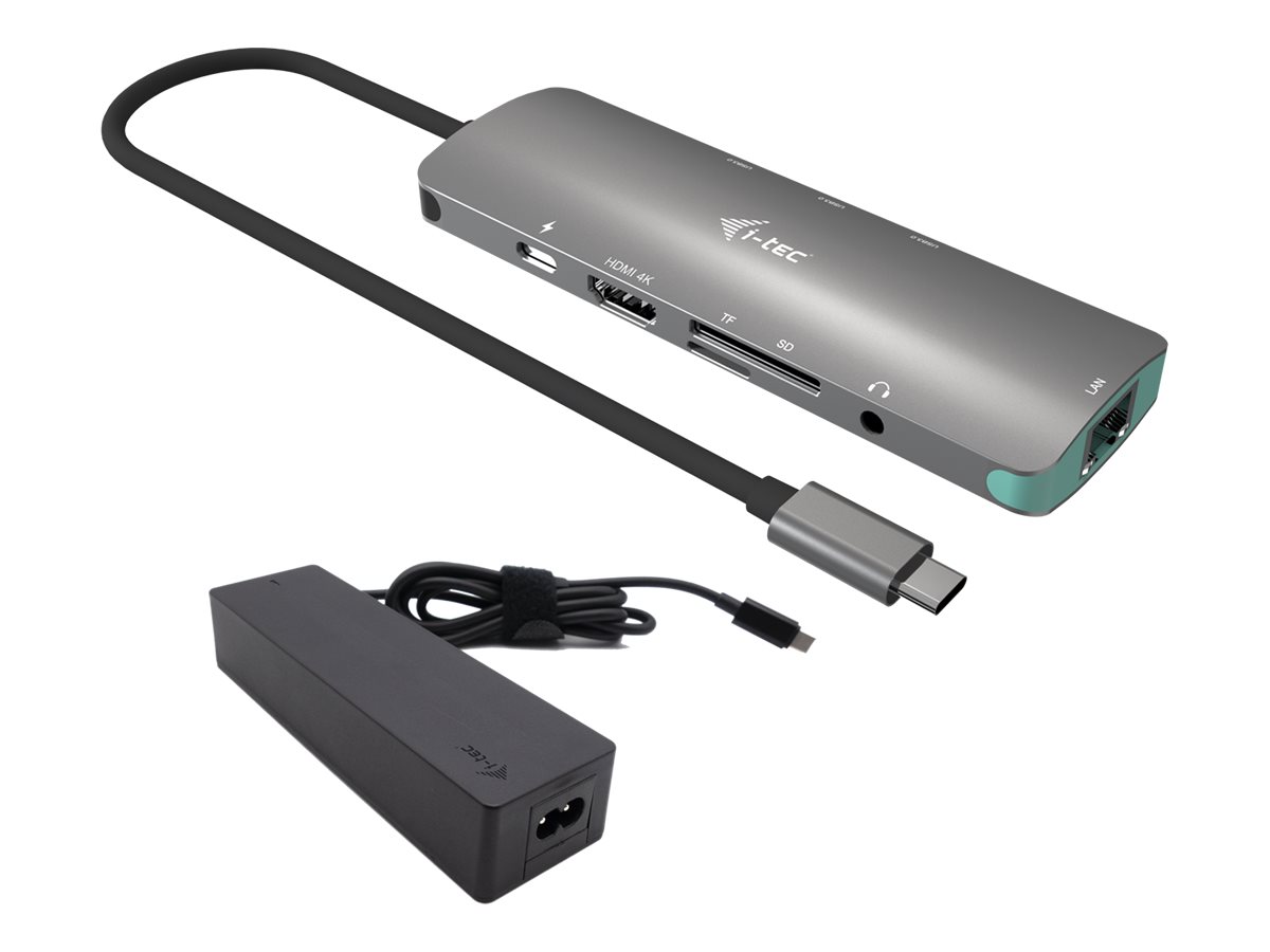 I-TEC USB-C Metal Nano dokas 4K HDMI ir PD 100W