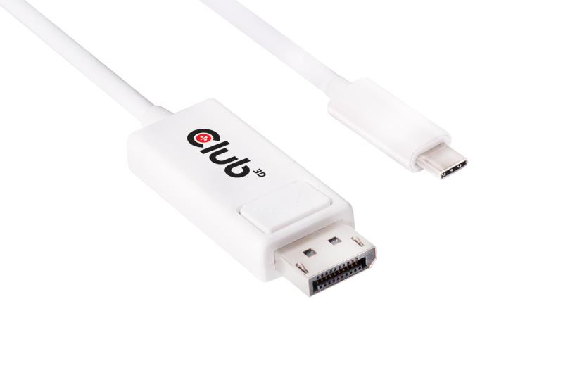 USB-C į DP laidas 1.2m CAC-1517 Club3D