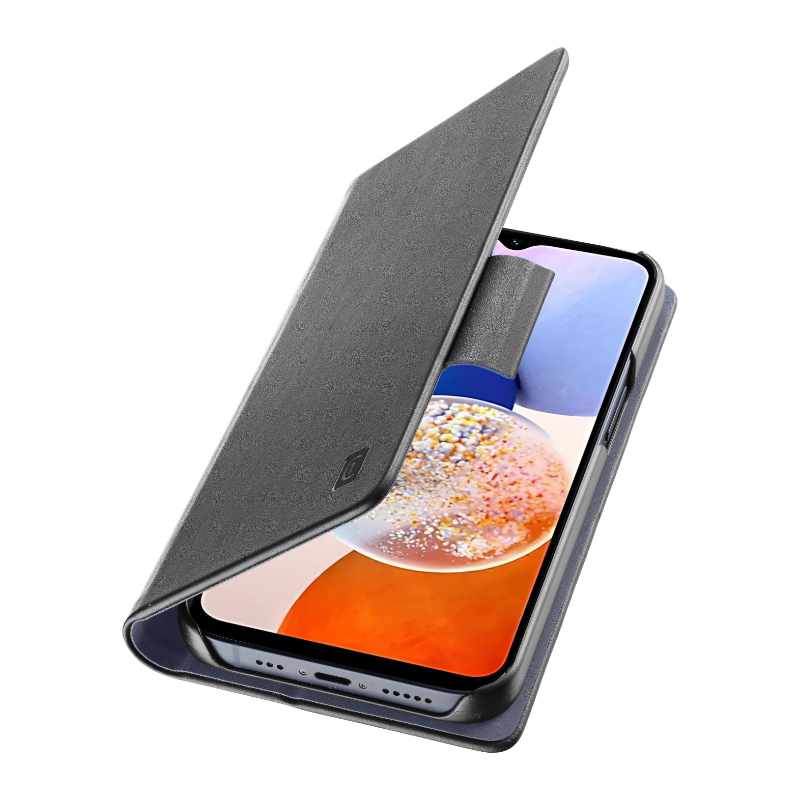 Cellularline Book dėklas - Samsung Galaxy A15 4G / 5G dėklas (juodas)