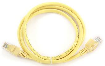 Gembird CAT5E UTP tinklo laidas 1m geltonas