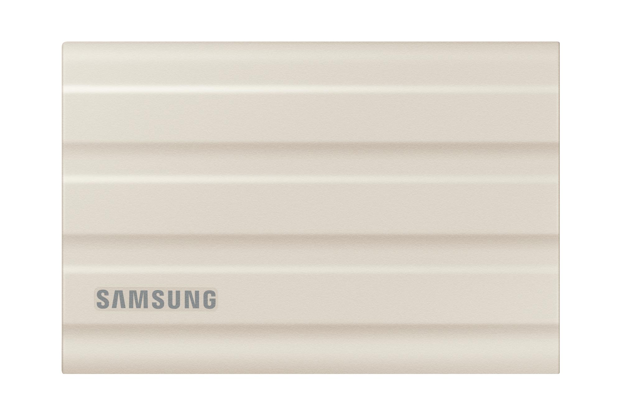 Išorinis SSD diskas SAMSUNG T7 2TB USB 3.2 rašymo greitis 1000 MB/s skaitymo greitis 1050 MB/s