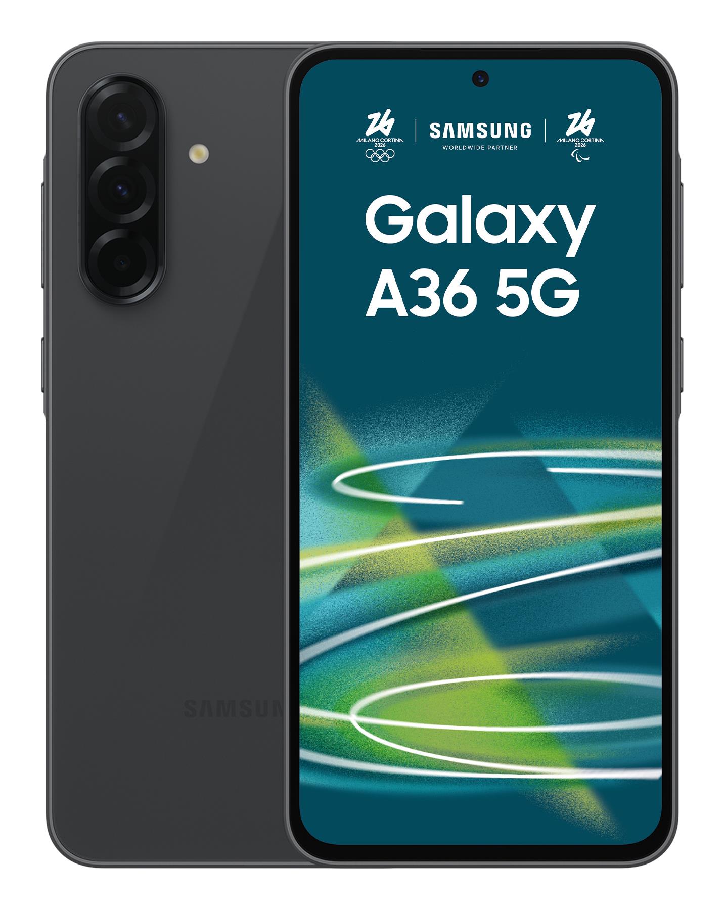 Samsung Galaxy A36 5G 256GB juodas mobilusis telefonas