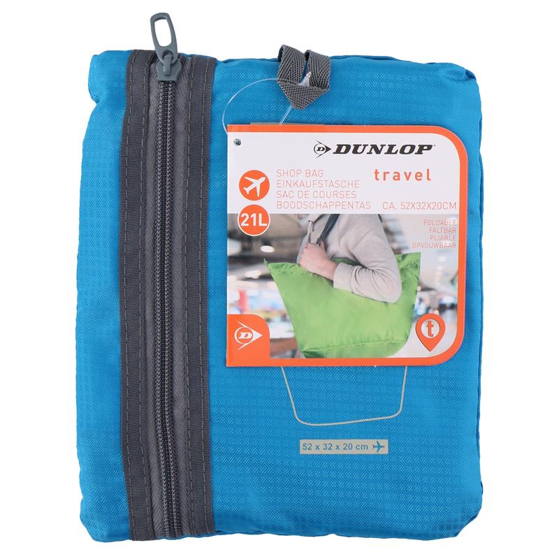 Dunlop - Foldable Shopping Bag (mėlynas)