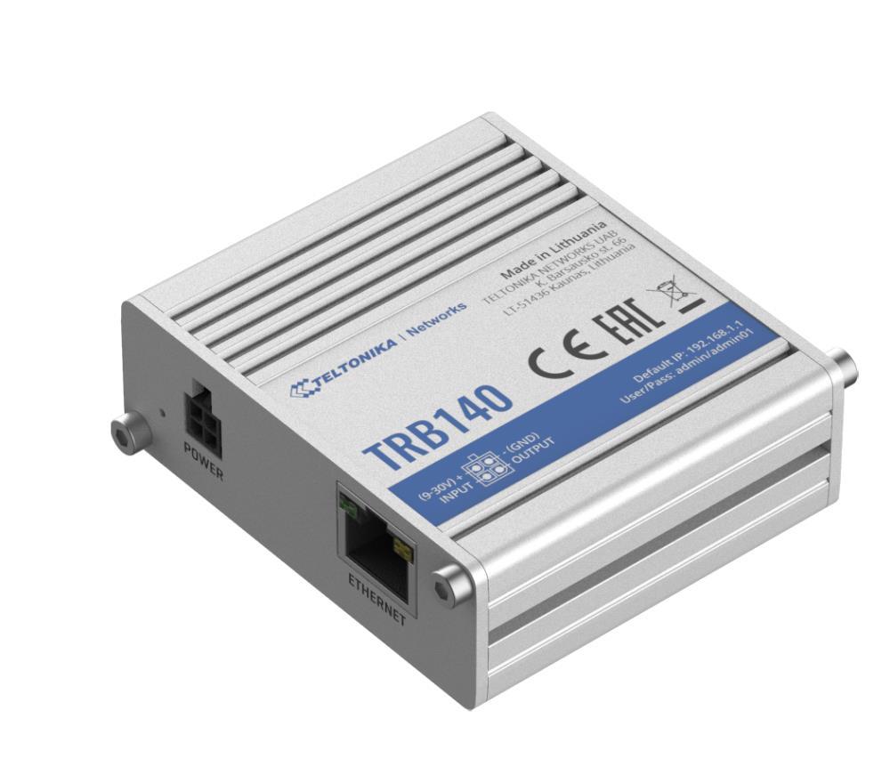 Tinklo šliuzas TELTONIKA TRB140 4G/LTE