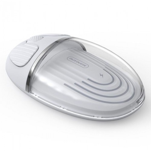 Dux Ducis "CM" belaidė Bluetooth pelė balta / skaidri