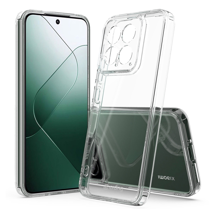 Crong Crystal Shield Cover - Xiaomi 14 dėklas (skaidrus)