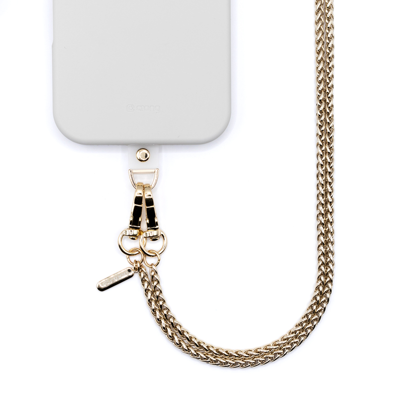 Crong Phone Crossbody - Phone Lanyard (auksinis Link)