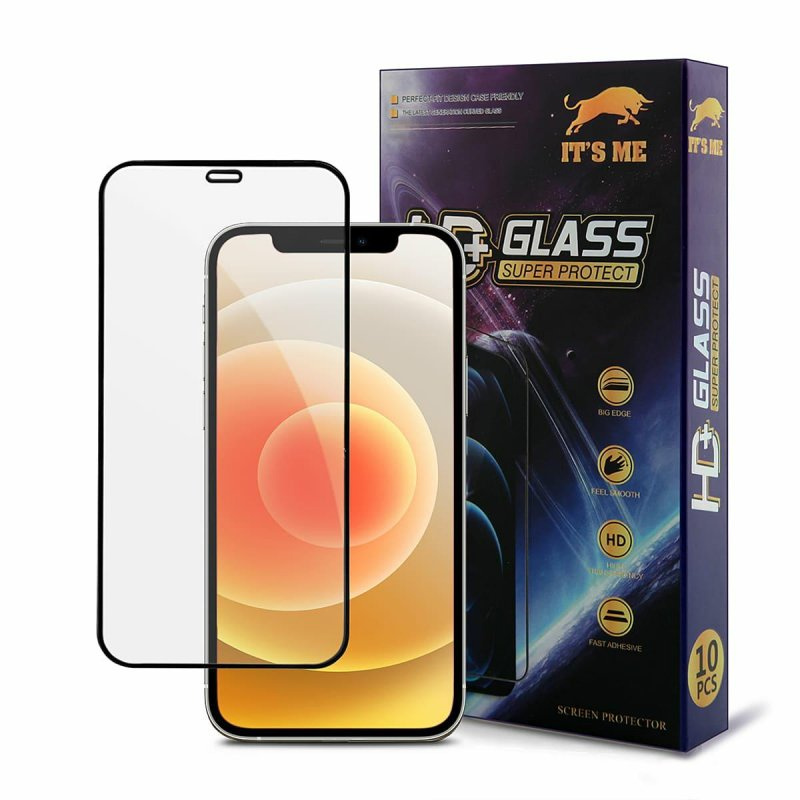 TEMPRED GLASS PREMIUM 9D HD + REALME 8I 10PCS juodas