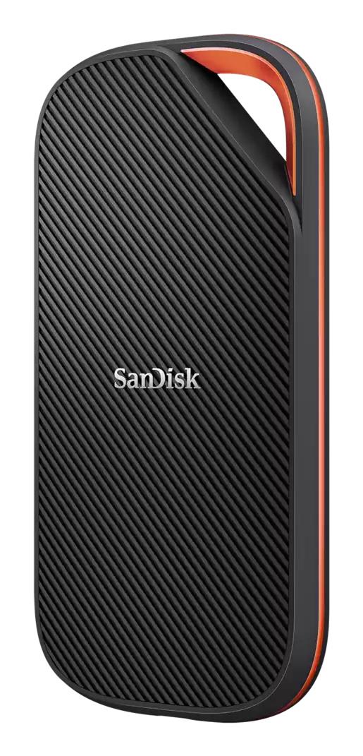 Išorinis SSD diskas SANDISK Extreme Pro 4TB USB-C rašymo greitis 3700 MB/s skaitymo greitis 3800 MB/s