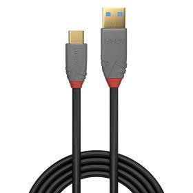 Lindy USB2 C-A laidas 3m Anthra