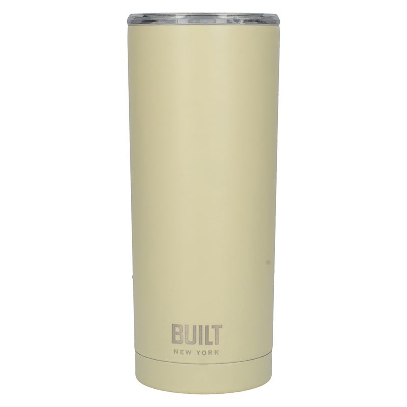 BUILT vakuuminis termopuodelis, 20 oz, vanilės spalvos