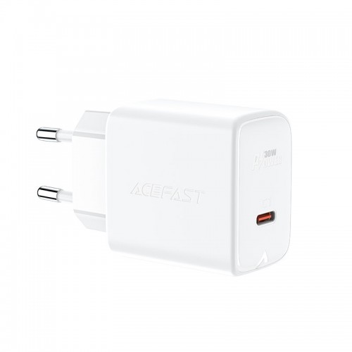 Įkroviklis Acefast "A21" baltas (USB-C / 30W)