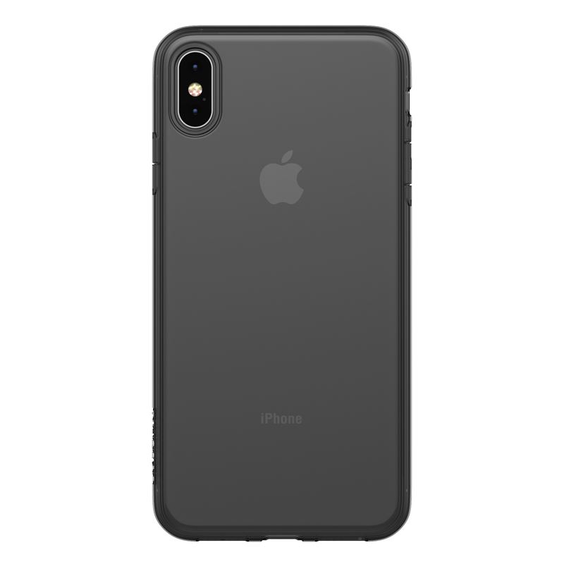 Incase apsauginis Clear Cover iPhone Xs Max (juodas)