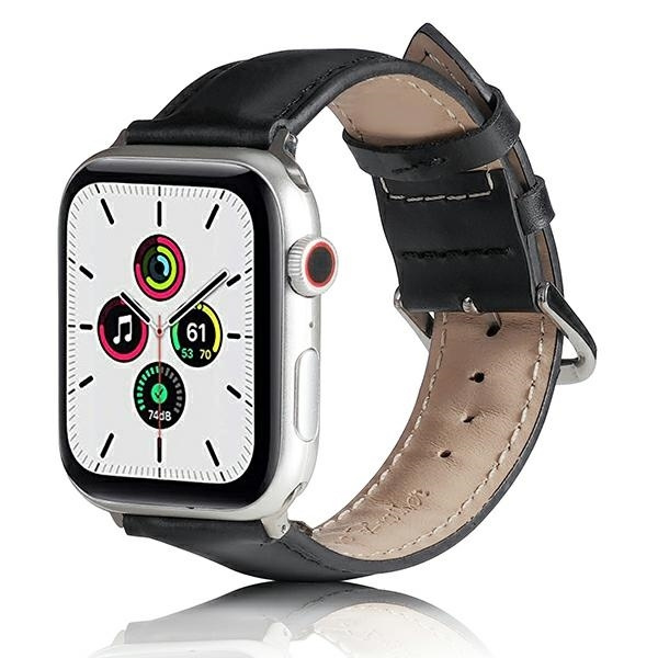Beline Dirželis Apple Watch Leather 38/40/41mm juodas