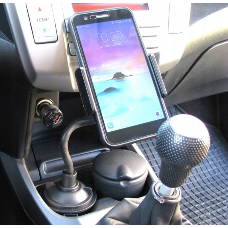 CAR PHONE laikiklis IN A CUP PLACE