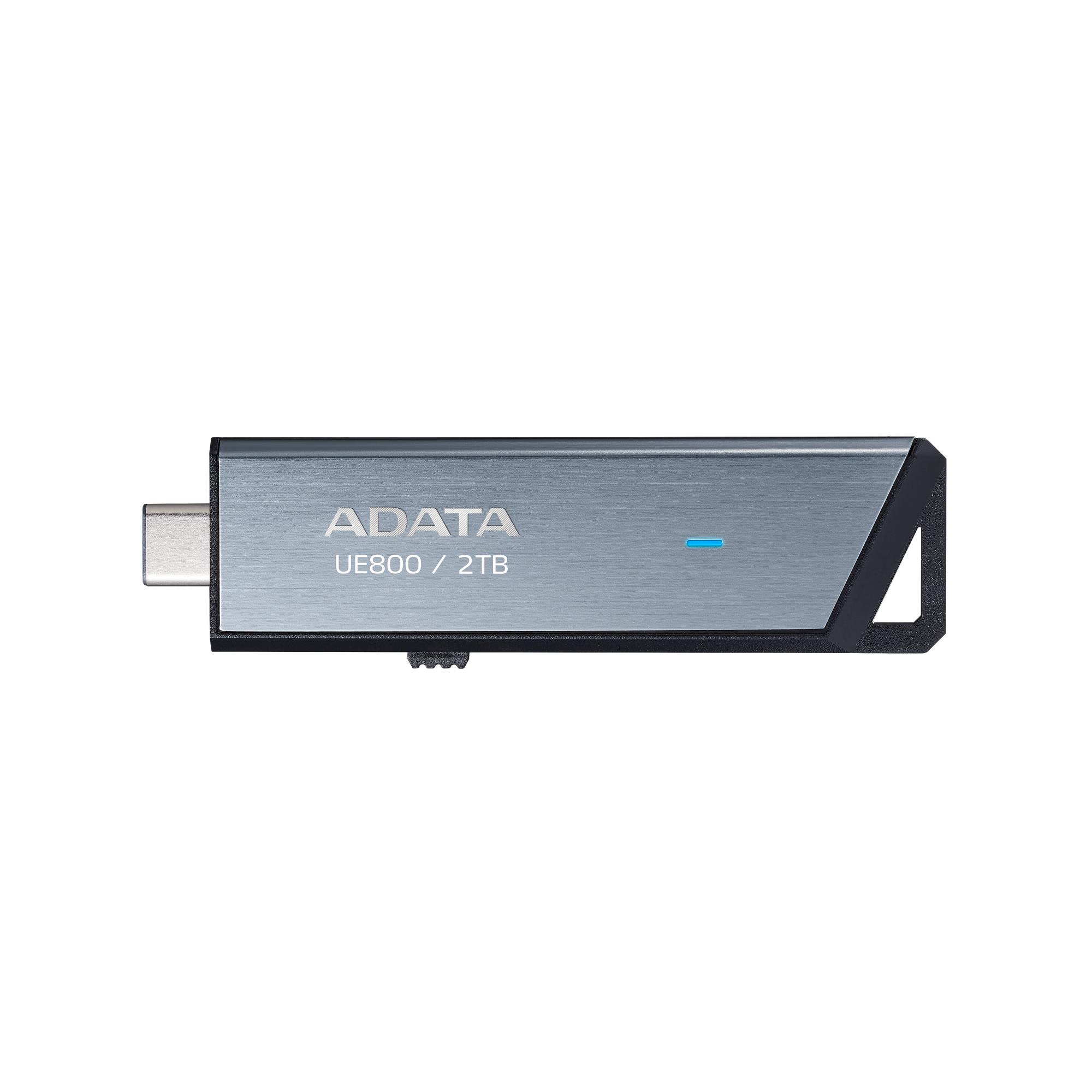 USB atmintinė ADATA UE800 2TB USB-C Sidabrinė