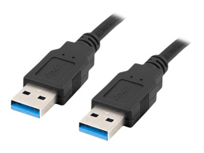 Lanberg USB-A laidas 3.0 1.8m juodas