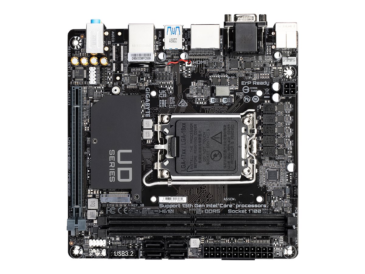 GIGABYTE H610I LGA1700 pagrindinė plokštė