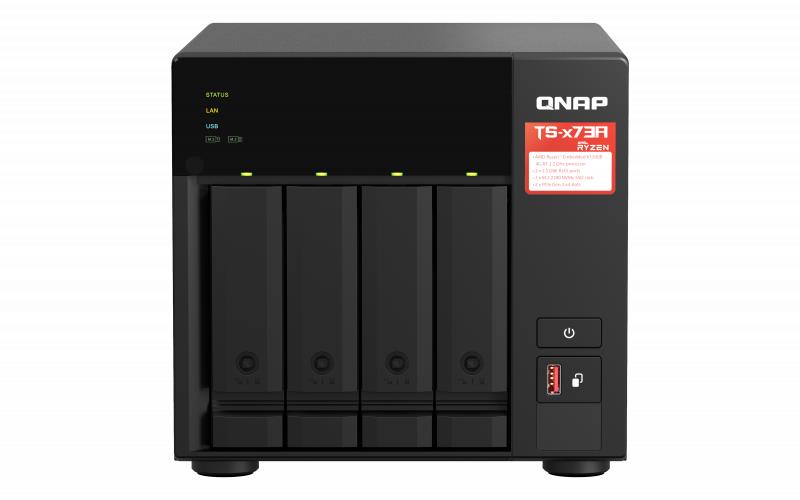 QNAP TS-473A-8G tinklo saugykla 4 vietų Tower 8GB
