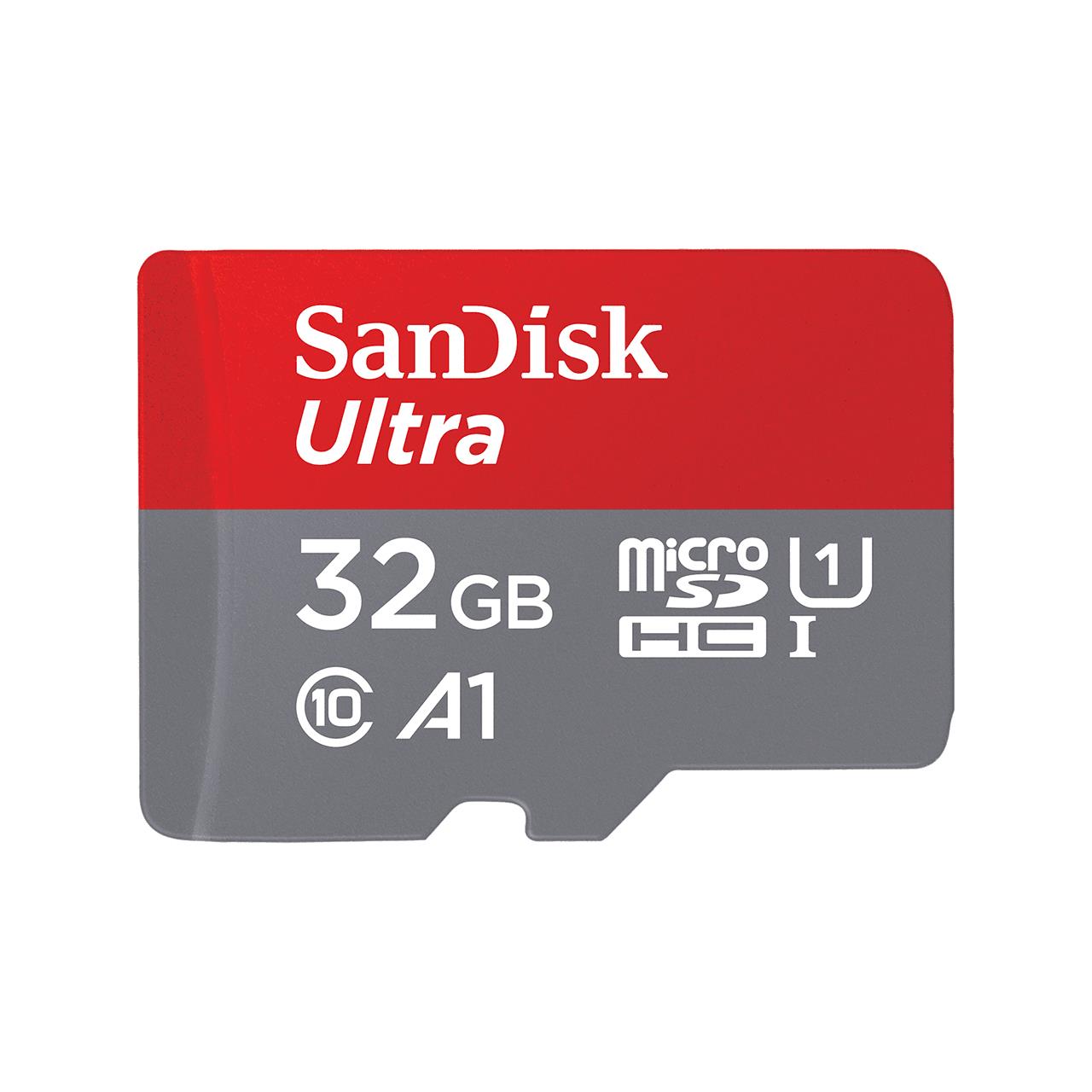 SanDisk Micro SDHC 32GB UHS-I atminties kortelė su adapteriu