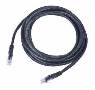 Gembird CAT5E UTP tinklo laidas 2m juodas