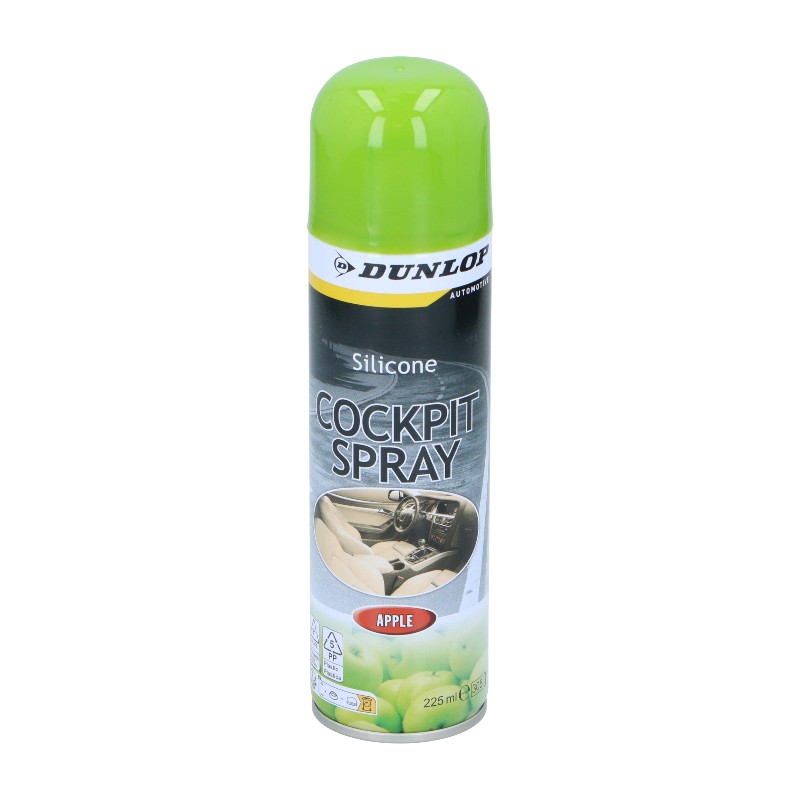Dunlop dashboard-cleaning spray, 225 ml, apple scented