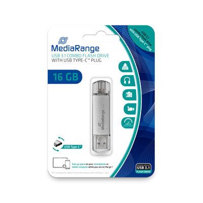 USB atmintinė USB3 16GB MediaRange MR935