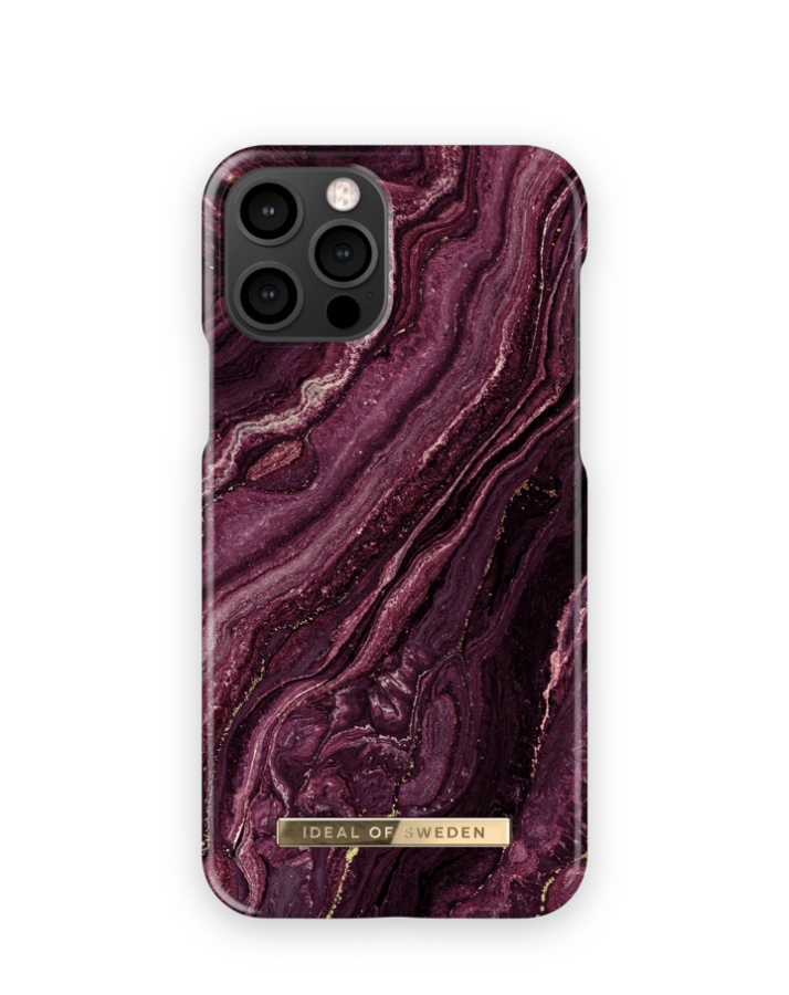 IDEAL OF SWEDEN IDFCAW20-2061-232 IPHONE 12/12 PRO GOLDEN PLUM dėklas