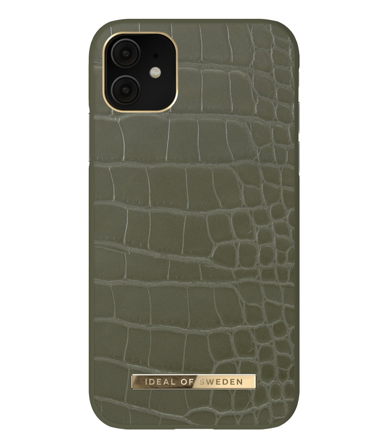 IDEAL OF SWEDEN IDACAW21-I1961-327 IPHONE 11 KHAKI CROCO dėklas