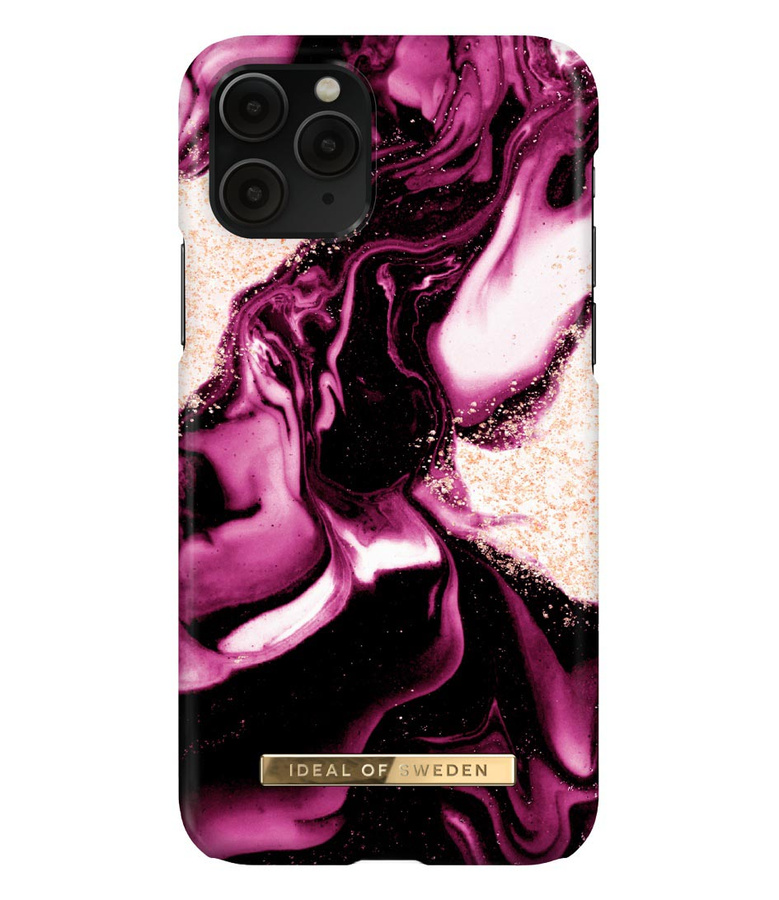IDEAL OF SWEDEN IDFCAW21-I1958-319 IPHONE 11 PRO GOLDEN RUBY MARBLE dėklas