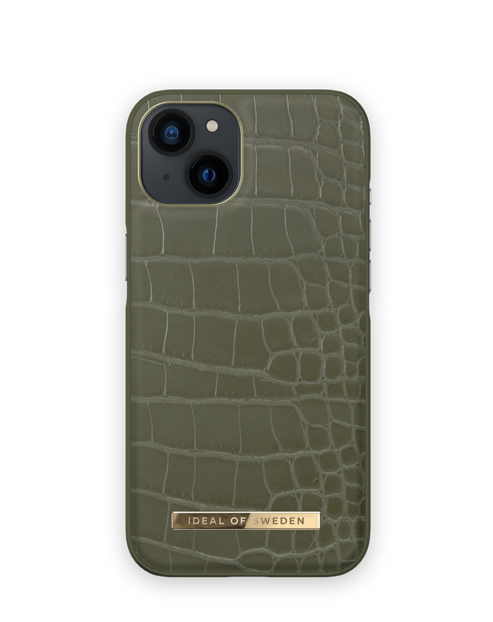 IDEAL OF SWEDEN IDACAW21-I2167-327 IPHONE 13 PRO MAX KHAKI CROCO dėklas