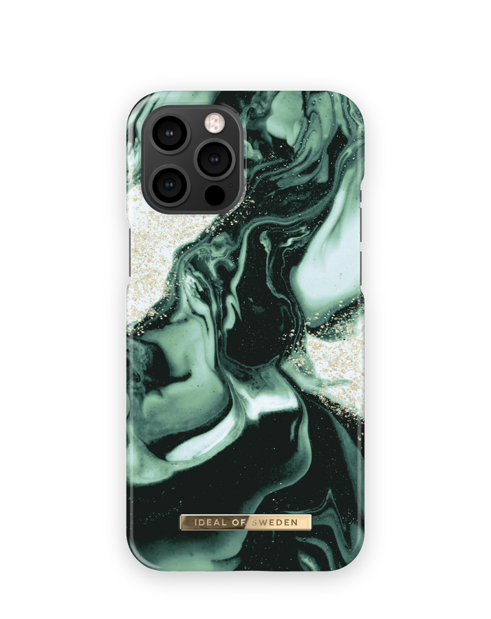 IDEAL OF SWEDEN IDFCAW21-I2167-320 IPHONE 13 PRO MAX GOLDEN OLIVE MARBLE dėklas