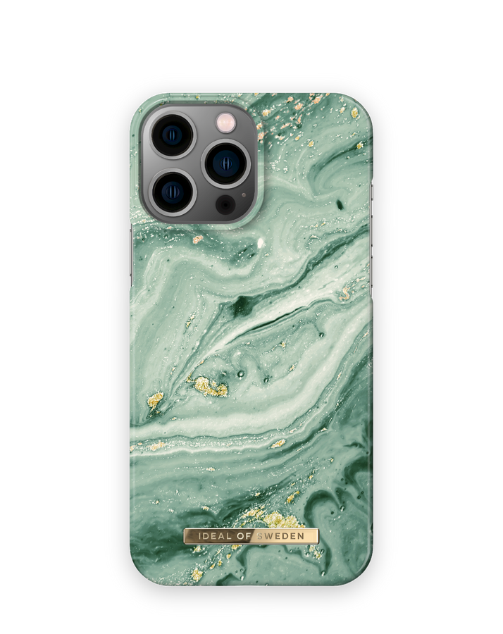 IDEAL OF SWEDEN IDFCSS21-I2167-258 IPHONE 13 PRO MAX MINT SWIRL MARBLE dėklas