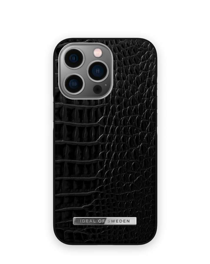 IDEAL OF SWEDEN IDACSS21-I2161P-306 IPHONE 13 PRO NEO NOIR CROCO SILVER dėklas