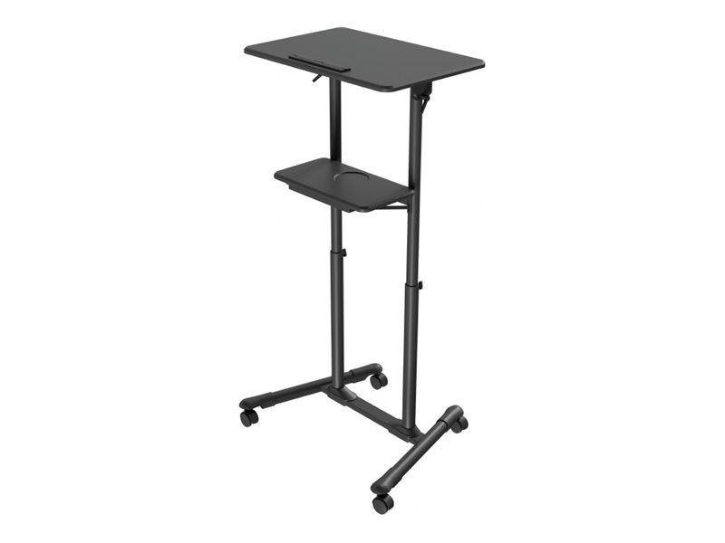 Gembird mobilusis paskaitos stalas su ratukais