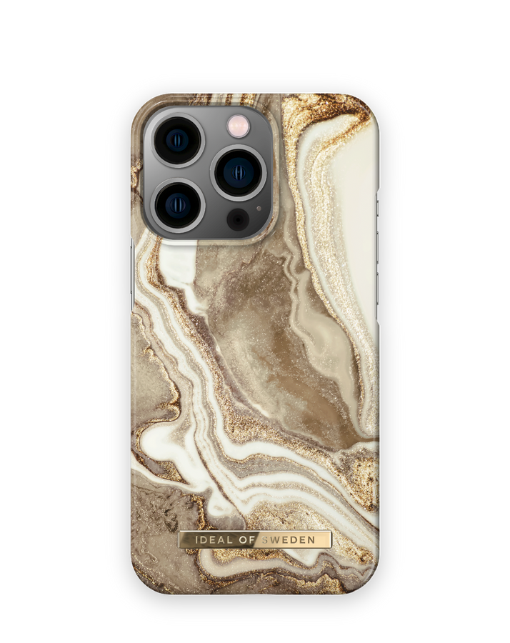 IDEAL OF SWEDEN IDFCGM19-I2161P-164 IPHONE 13 PRO GOLDEN SAND MARBLE dėklas