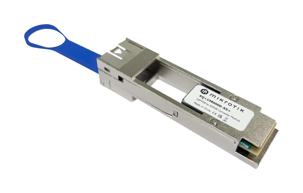 Tinklo modulis MIKROTIK 100GbE QSFP28 XQ+CM0000-XS+