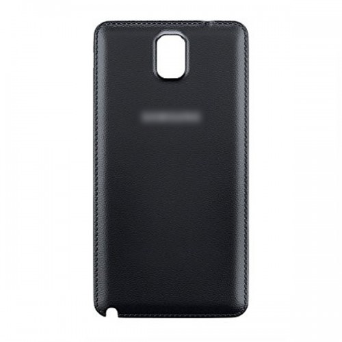 Galinis dangtelis skirtas Samsung N9005 Note 3 juodas odinis HQ