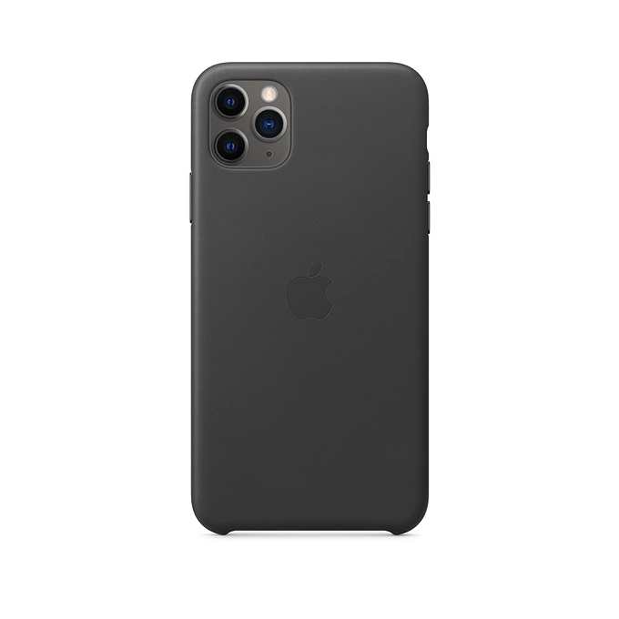 APPLE Odinis dėklas IPHONE 11 PRO MAX JUODAS Be pakuotės