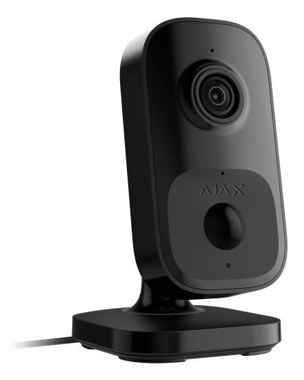 Ajax IndoorCam 4MP IR tinklo kamera Wi-Fi kubo tipo juoda