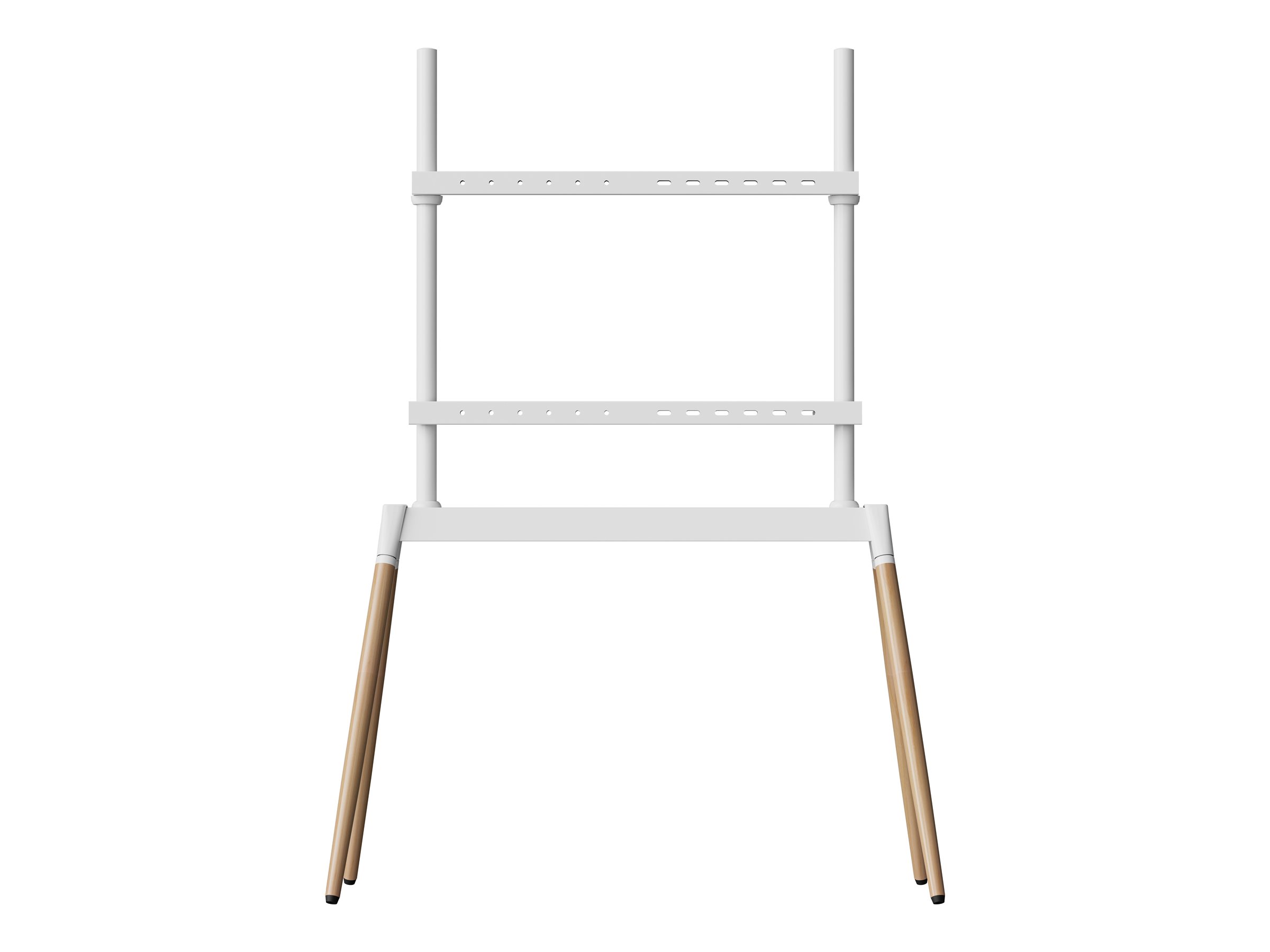 Gembird TV grindų stovas 55-86" baltas