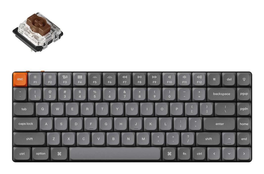 Belaidė klaviatūra KEYCHRON K3 Max RGB juoda