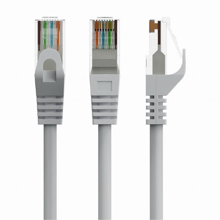 Gembird CAT6 UTP tinklo laidas 1.5m pilkas
