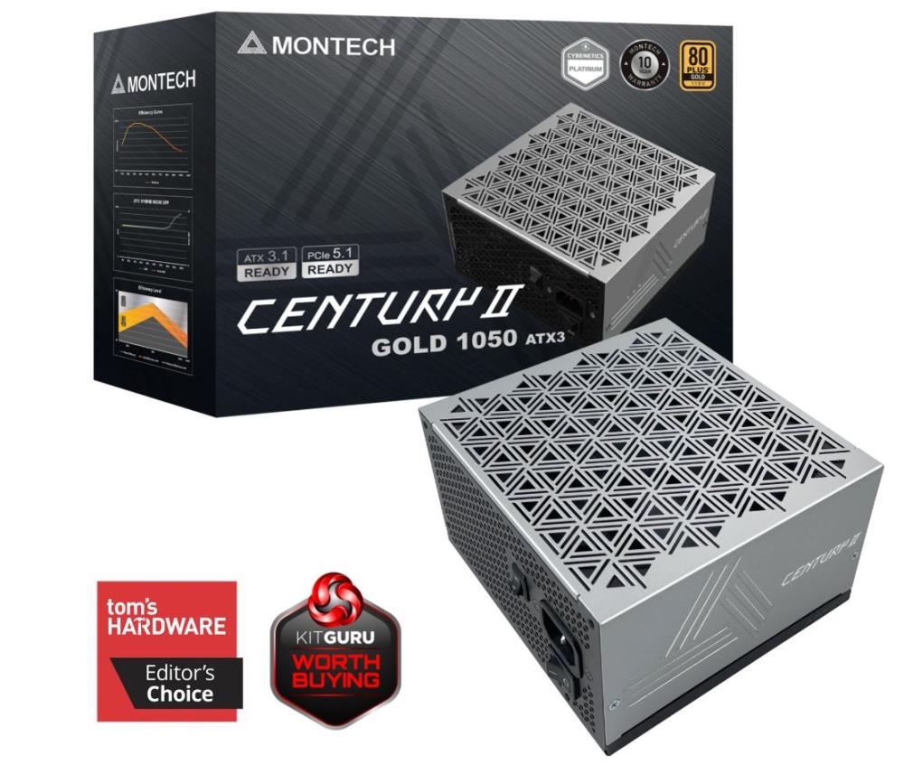 Power Supply|MONTECH|CENTURY II|ATX|1050 W|CENTURYII1050