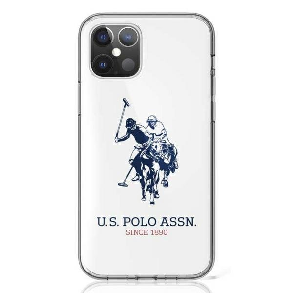 US Polo USHCP12STPUHRWH iPhone 12 mini 5,4" balta Shiny Big Logo