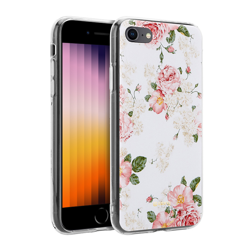 Crong Flower dėklas – iPhone SE (2022/2020) / 8 / 7 dėklas (Pattern 02)