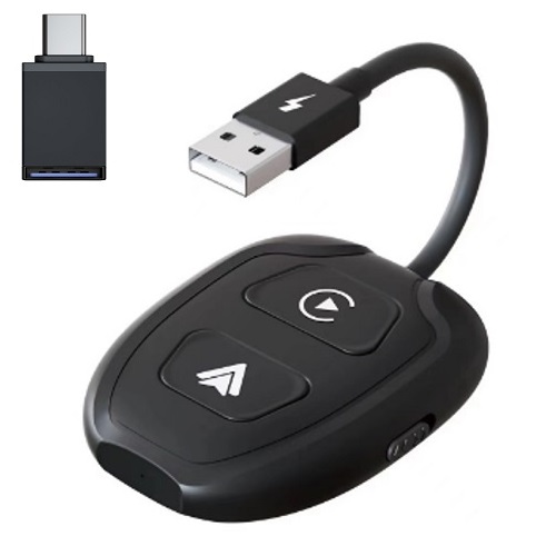 CarPlay bevielis adapteris iPhone ir Android telefonams