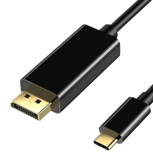 Kabelis USB Type-C - DisplayPort, 4K, 60Hz, 1m